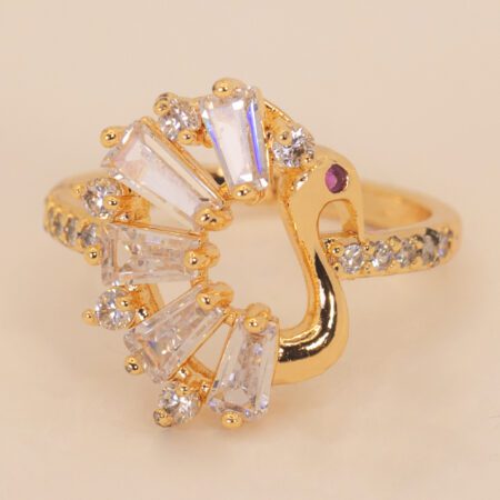 Rose Shea Peacock Finger Ring