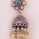 Silver Jhumki