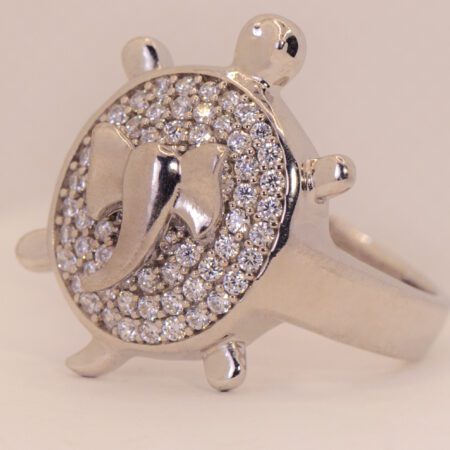Silver Aura Eternity Finger Ring