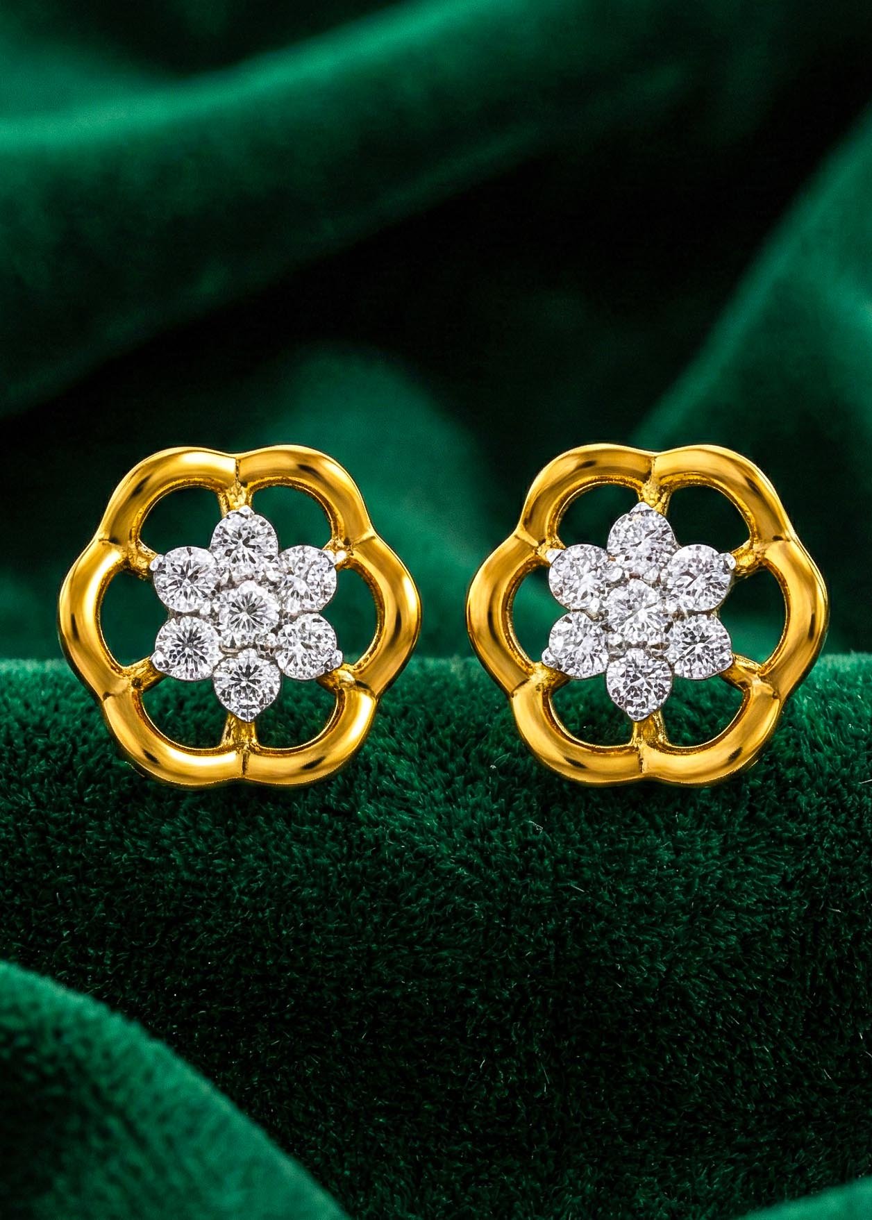 Gardenia Luxe Flora Earrings