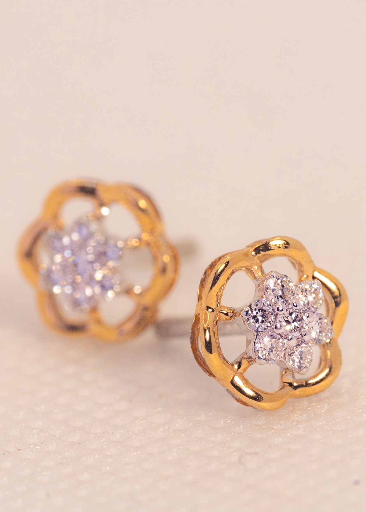 Gardenia Luxe Flora Earrings