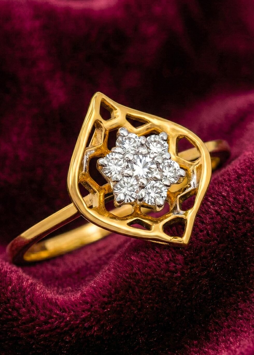 Gold Rings for Women Alankri