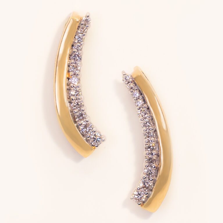 Luna Lux Bend Earrings