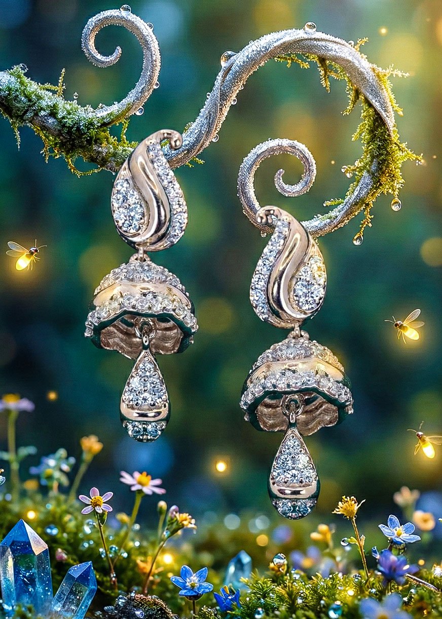 Silver Jenny Drop Earrings