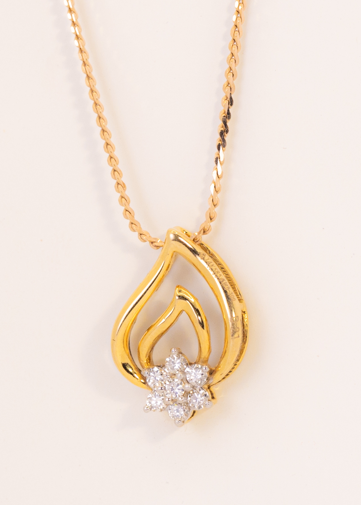 MiAmor Double Heart Necklace