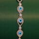 Silver Evil Eye Bracelet
