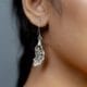 Silver Floret Cala Liily Dangler