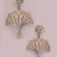 Silver Floret Pankhuri Dangler