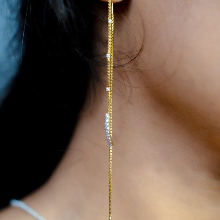 Starlit Thread Earrings