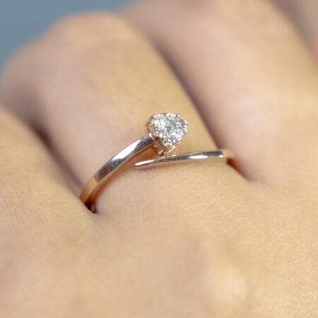 Luna Luxe Bypass Ring