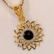 Gardenia Luxe Sunflower Pendant