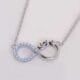 Silver Eternal Love Necklace