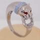Mighty Jaguar Silver Rings