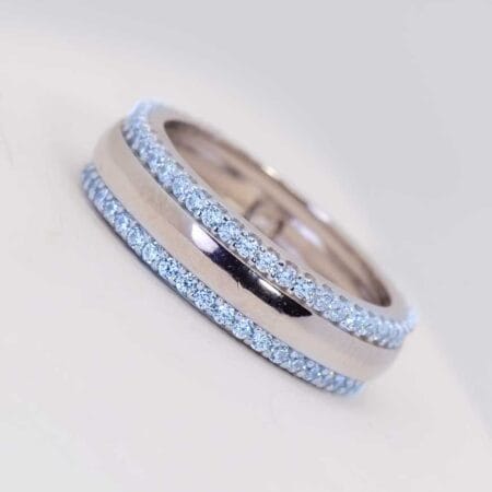 Silver Nova Eternity Ring