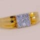 Gold Kia Mens Ring