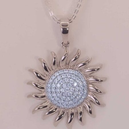 Silver Soleil Pendant