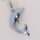 Silver Marine Dolphin Pendant