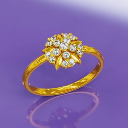 Aster Bloom Radiance Diamond Ring 998