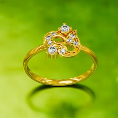 Regal Gaze Signature 'A' Diamond Ring