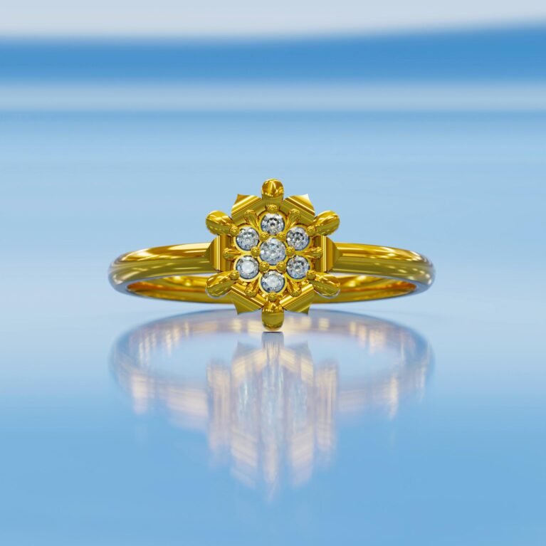 Petunia Charming Bloom Diamond Ring 1200
