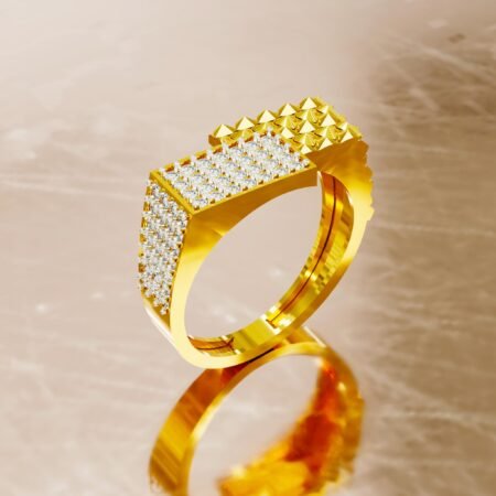 2 Step Grandeur Stack Diamond Ring