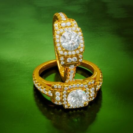 Fleur Blaze Emerald Glow Ring 650