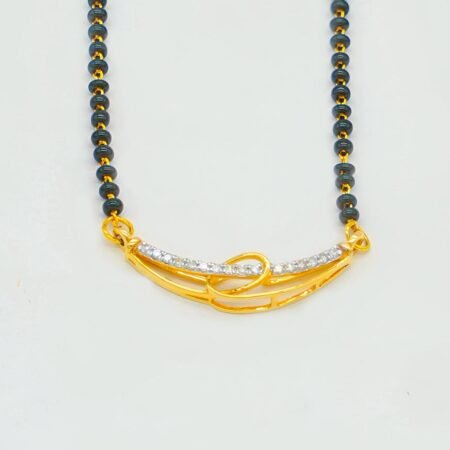 Majestic Aabha Marquise Diamond Mangalsutra