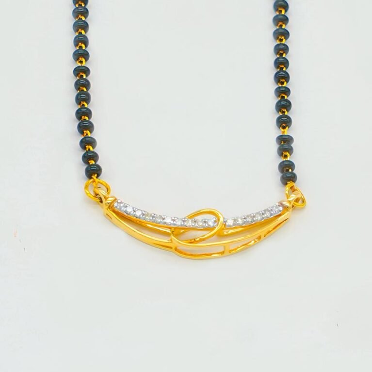 Majestic Aabha Marquise Diamond Mangalsutra