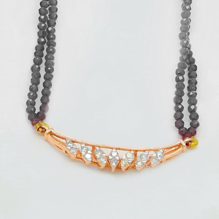 Majestic Aabha Marquise Diamond Mangalsutra