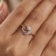Enchanting Gardenia Vine Blossom Diamond Ring