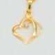 Charming Celestial Love Diamond Pendant