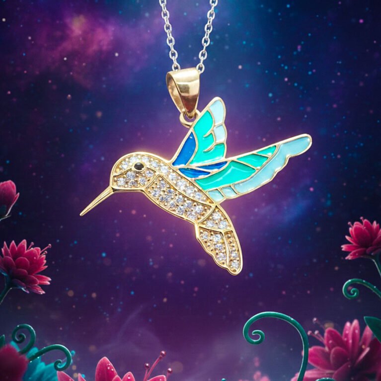 Avian Lazuli Goddess Silver Set