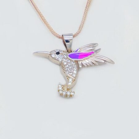 Majestic Avian Peach Goddess Silver Set