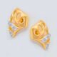 Radiant Aurous Mesh Diamond Earring
