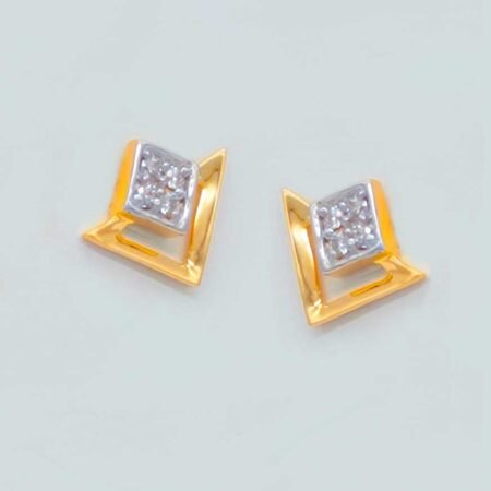 Radiant Aurous Trinity Diamond Earring