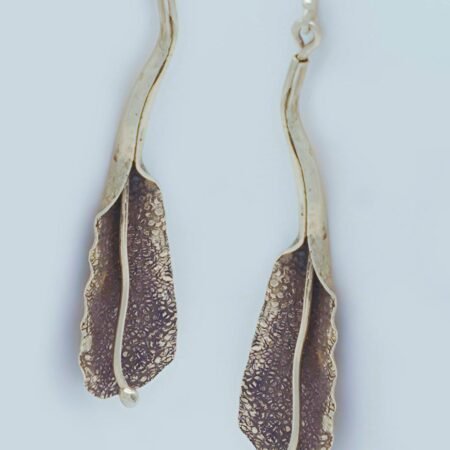 Enchanting Floweret Bell Flower Silver Earring