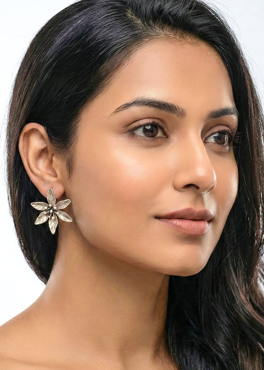 Silver & Gold Earrings_Alankri