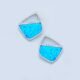 Lush Blue Opal Earring