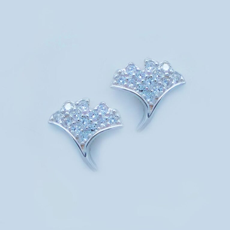 Lush Lilly Flora Silver Earring