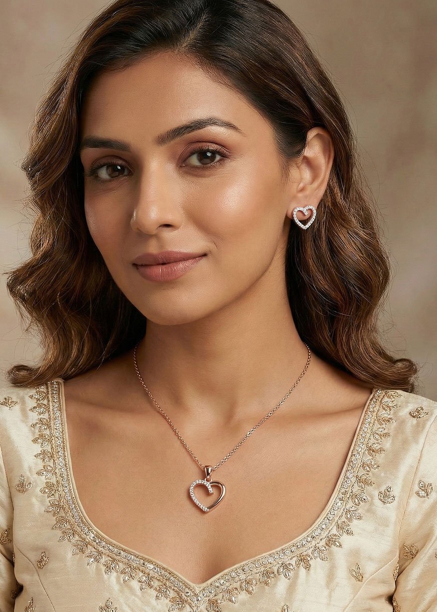 Cupid Love pendant set by Alankri