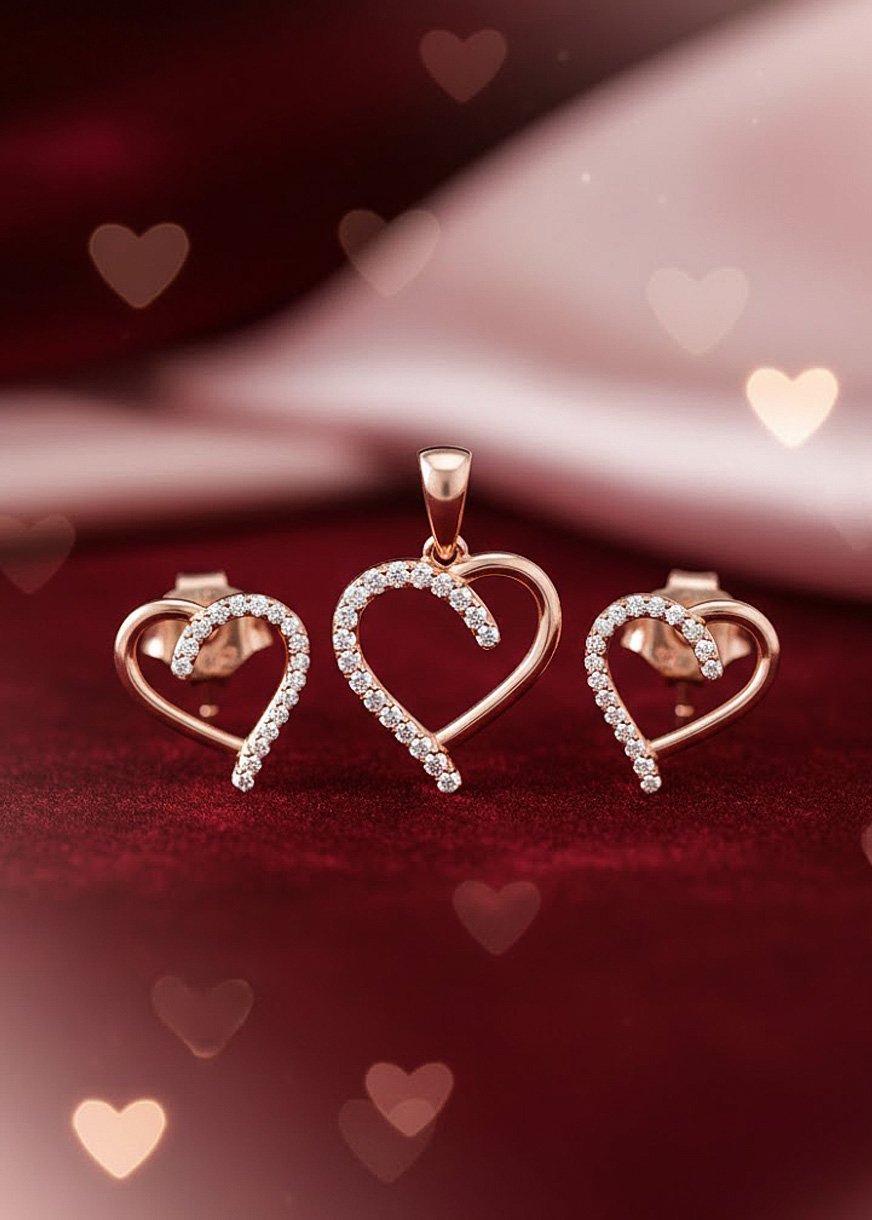 Cupid Love pendant set by Alankri